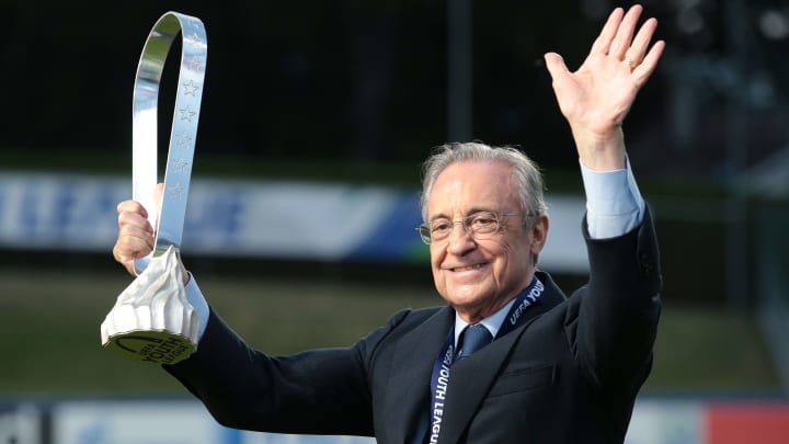 Florentino Perez claims that the Super League will save clubs financially
