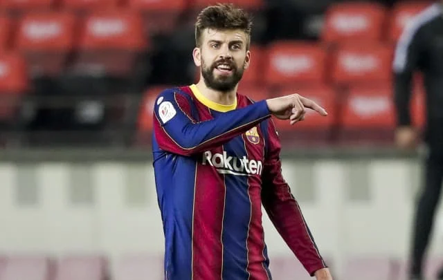 Gerard Pique directs El Clasico back after the latest injury