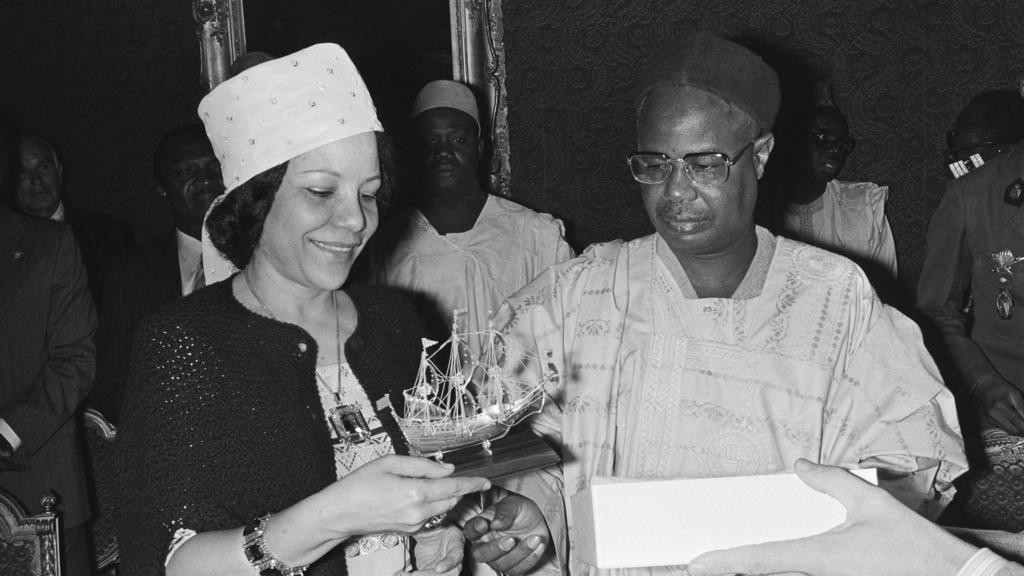 Germaine Ahidjo former First Lady of Cameroon