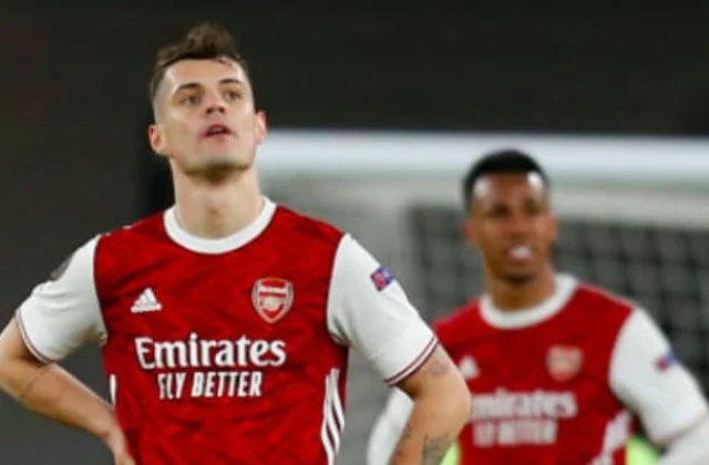 Granit Xhaka proves that he wants to turn a corner against Arsenal