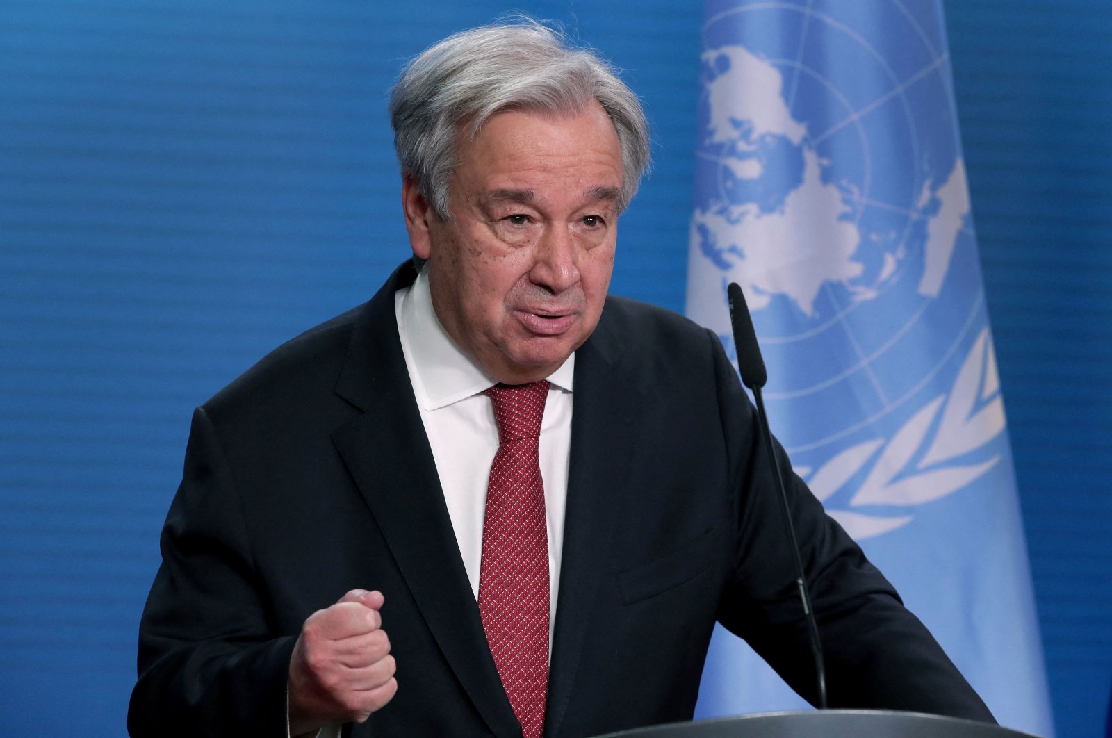 Guterres calls on the UN Security Council to set up monitors around it