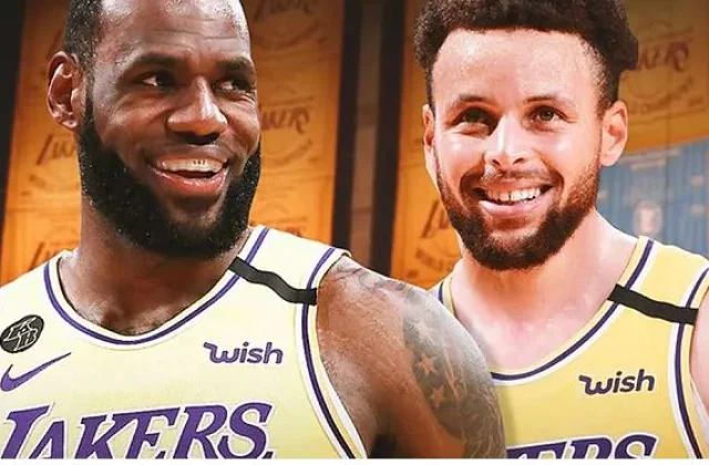 LA Lakers Oo Iibsanaysa Stephen Curry Iyo LeBron