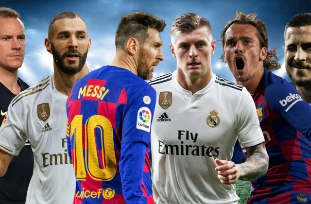 ISKU-DHAF: Shaxda Isku Dhafka Ah Ee Kulanka El-Clasico, Xiddigaha