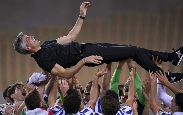 Imanol Algualci praises Real Sociedad’s Copa del Rey success in spectacular style