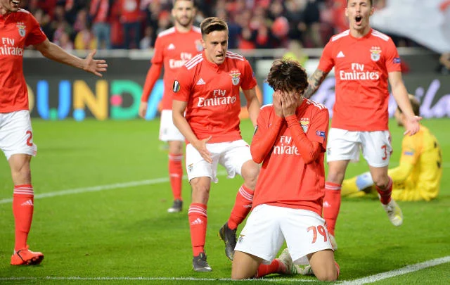 Joao Felix record hat-trick against Eintracht Frankfurt