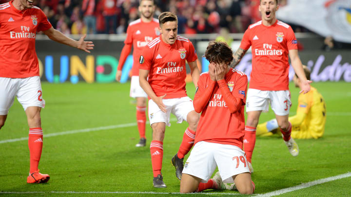 Joao Felix record hat-trick against Eintracht Frankfurt