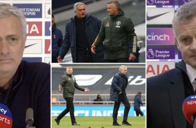 Jose Mourinho Oo Aan Waxba Ula Hadhin Solskjaer: “Waa Aabe Xun… Son