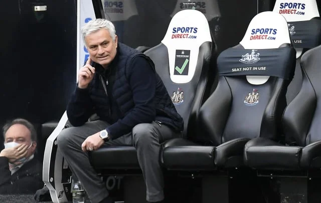 Jose Mourinho accuses Tottenham players of the Newcastle draw