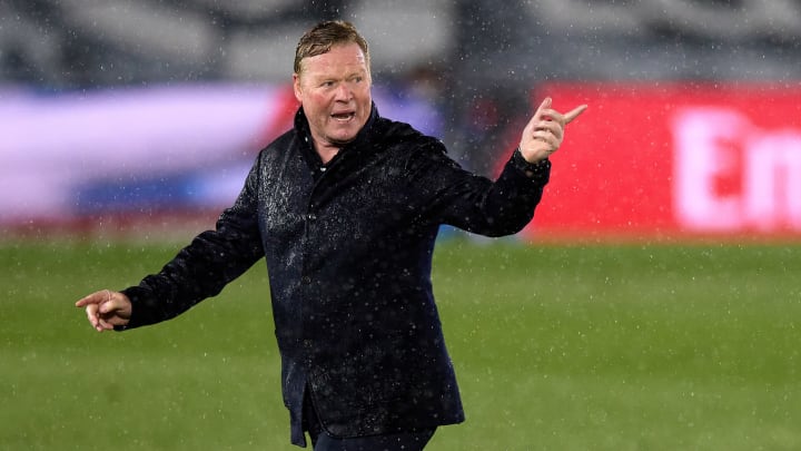 Koeman is steaming against reporters after Barca’s loss to Real Madrid