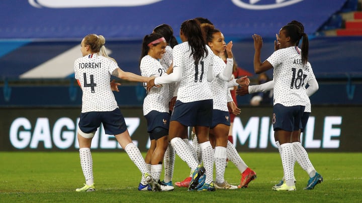 Lionesses player rating from Caen