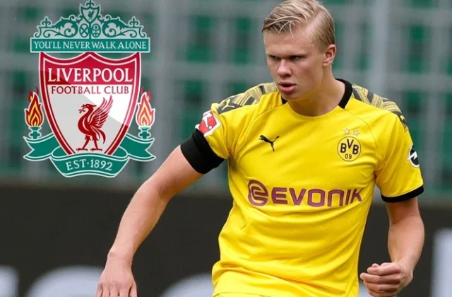 Liverpool Oo Shan Bilood Ka Hor Loo Sheegay In Erling Haaland Uu