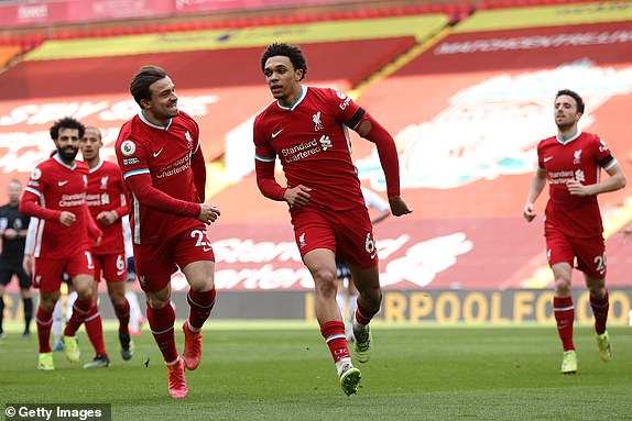 Liverpool Oo Soo Gashay Kaalinta Afraad, Alexander-Arnold Oo Waqtigii
