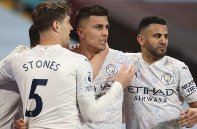 Man City predicted the lineup against Tottenham