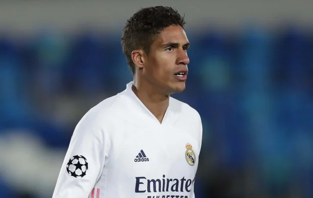 Man Utd center back: Raphael Varane agreement explored