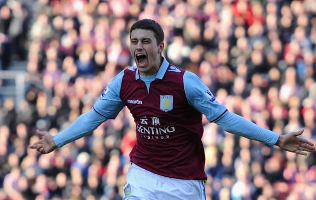 Matt Lowton’s thunderous volley for Aston Villa 2013