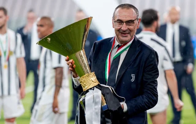 Maurizio Sarri was named a potential successor to Jose Mourinho