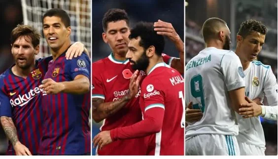 Messi-Suarez, Ronaldo-Benzema, Drogba-Lampard: Xiddigihii