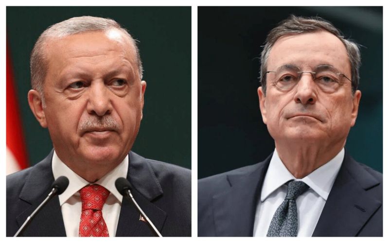 Erdogan ka dhiidhiyey Draghi oo uu ku tilmaamay”kaligii taliye”