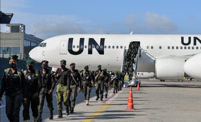 Nigeria ayaa ciidamo dheeraad ah u soo dirtay Soomaaliya