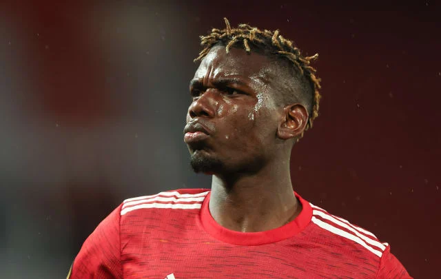 Paul Pogba provides his allotted penalty within the Roma victory