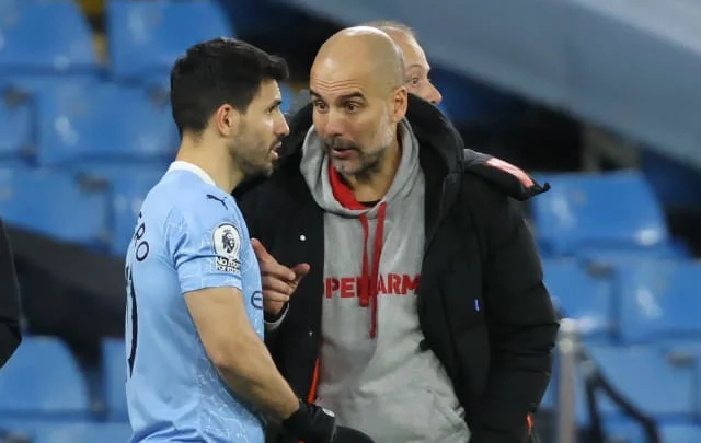 Pep Guardiola uncomfortable with the prospect of meeting Sergio Aguero