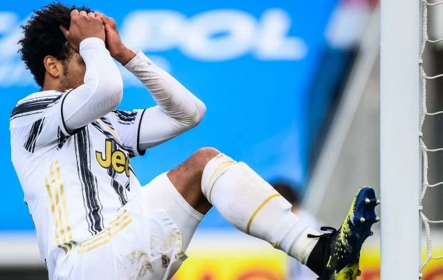 Player rating when Juventus lose 1-0 to Atalanta in Bergamo