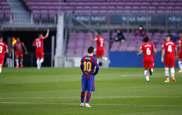 Participant scores like Blaugrana fail to take the highest spot in shock defeat