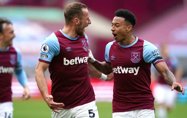 Player ratings like Jesse Lingard lead Hammers back to the top four