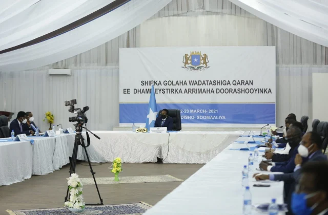 Puntland ayaa war cusub kasoo saartay shirkii doorashada ee Afision