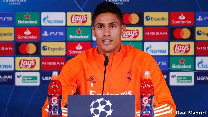 Raphael Varane Oo Qumbulad Ku Tuuray Actual Madrid Ka Hor Kulanka