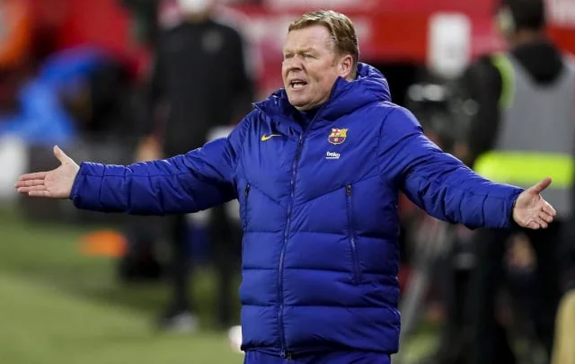 Ronald Koeman responds to speculation in Barcelona’s job security