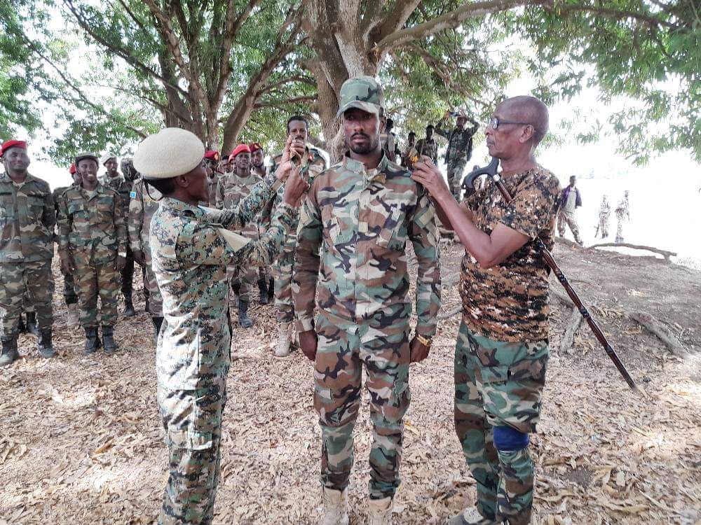 DF oo abaalmarin ku siisay Askartii dagaalyahanada Al-Shabaab jabka  garsiyey