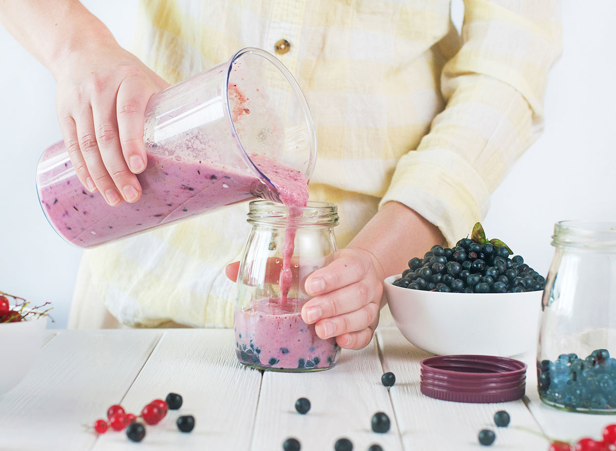 The #1 Unhealthiest Way To Make a Smoothie, According to a