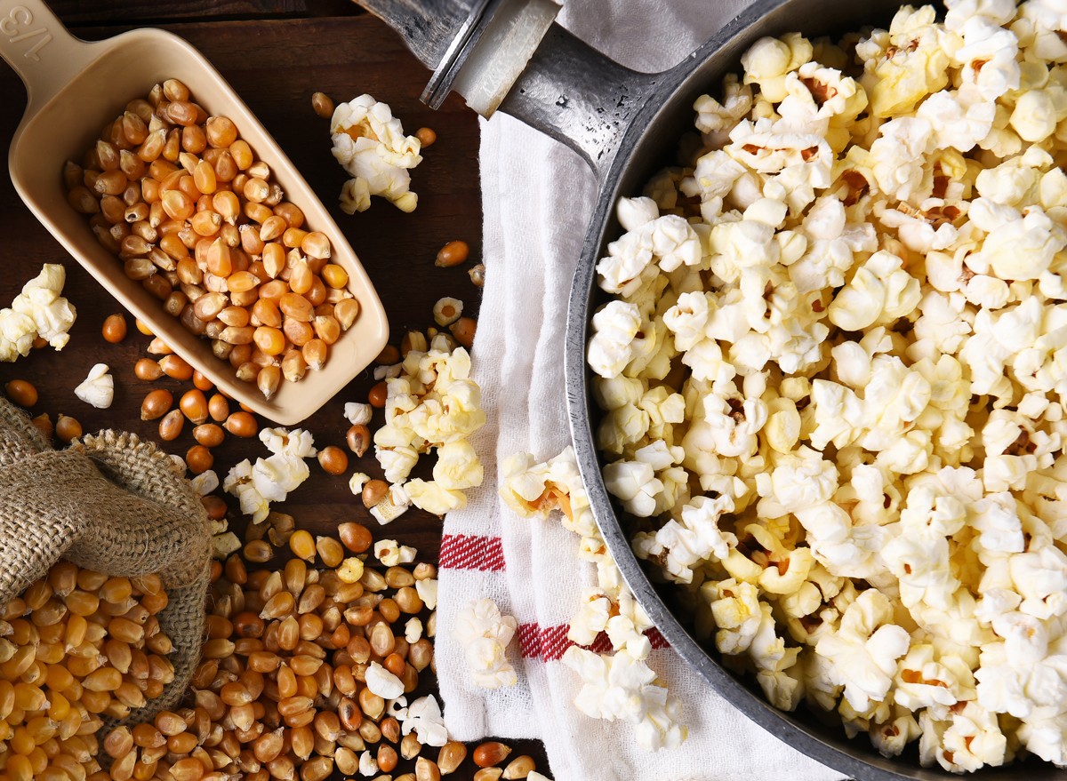 The #1 Unhealthiest Option to Put together Popcorn, In accordance Dietitians