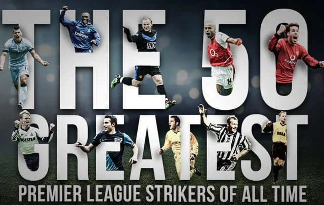 The #50 Greatest Premier League Strikers of All Time