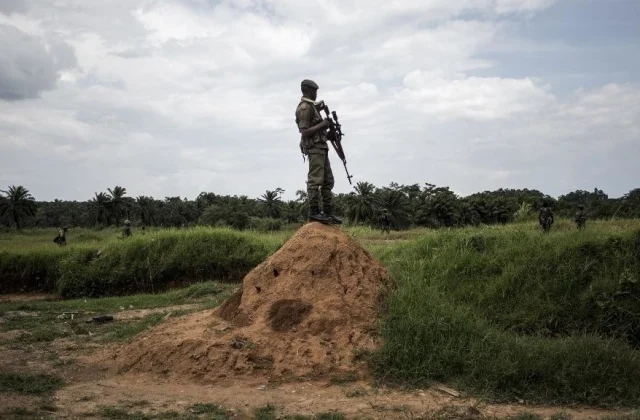 the Congolese army focused on attacks in