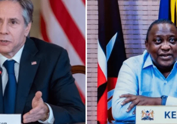 The US Secretary of State is discussing Farmajo’s time extension with Uhuru
