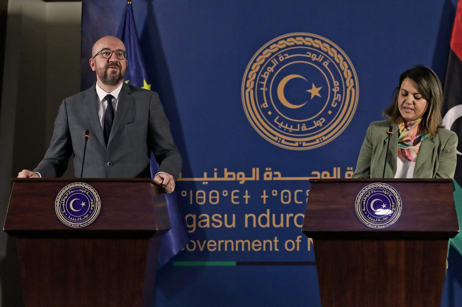 The head of the EU Council urges mercenaries to leave