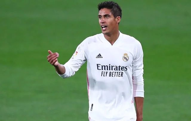 The most recent on the Raphael Varane contract
