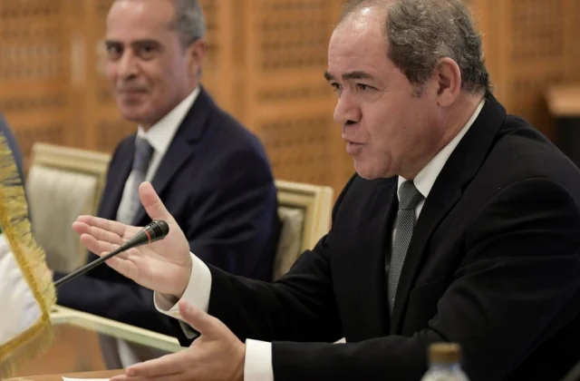 Two Algerian ministers visit