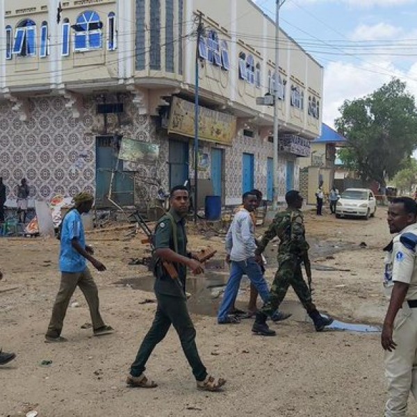 Two explosions in Somalia kill five as the country faces