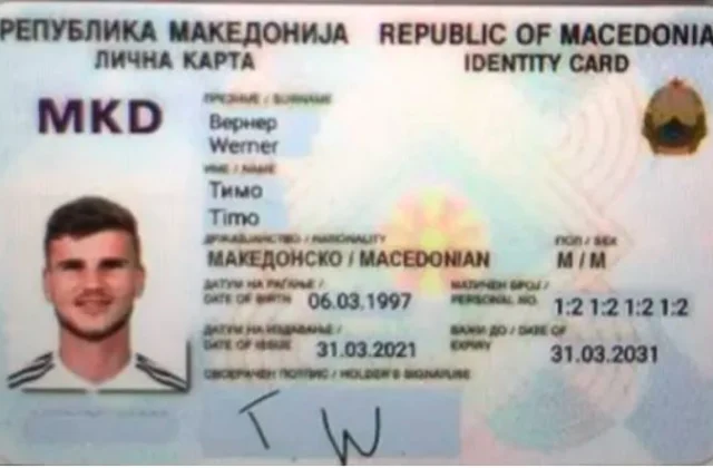 Werner oo la siiyay dhalashada Macedonia xaalad-kiis-kiis