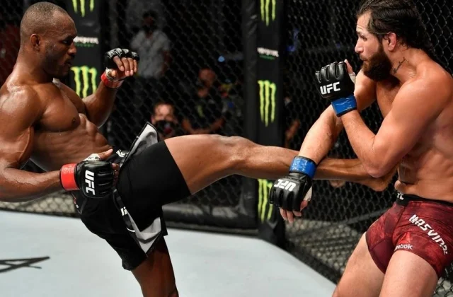 a Kamaru Usman XXL beats Jorge Masvidal again at