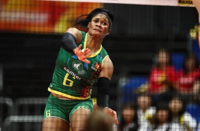 for the Cameroonian Laëtitia Moma, doubled