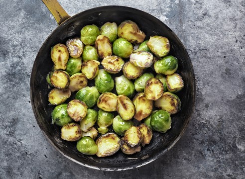 crispy brussel sprouts