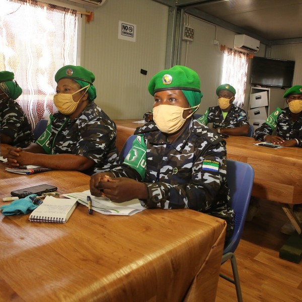 AMISOM trains police in civil protection in Somalia