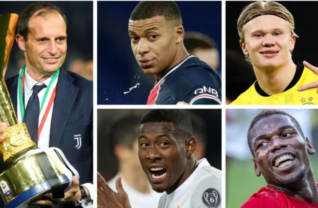 Allegri, Alaba, Mbappé & Haaland: Waa Tan Kooxda Actual Madrid Ee Dunida