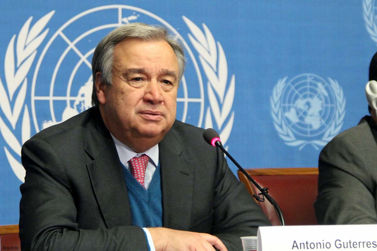 Antonio Guterres wuxuu dalbanayaa in si deg deg ah loo joojiyo rabshadaha ka socda Soomaaliya