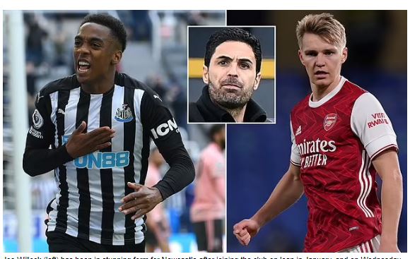 Arsenal Oo Mucjisadeeda Goolasha Ee Joe Willock U Iibinaysa Sababta