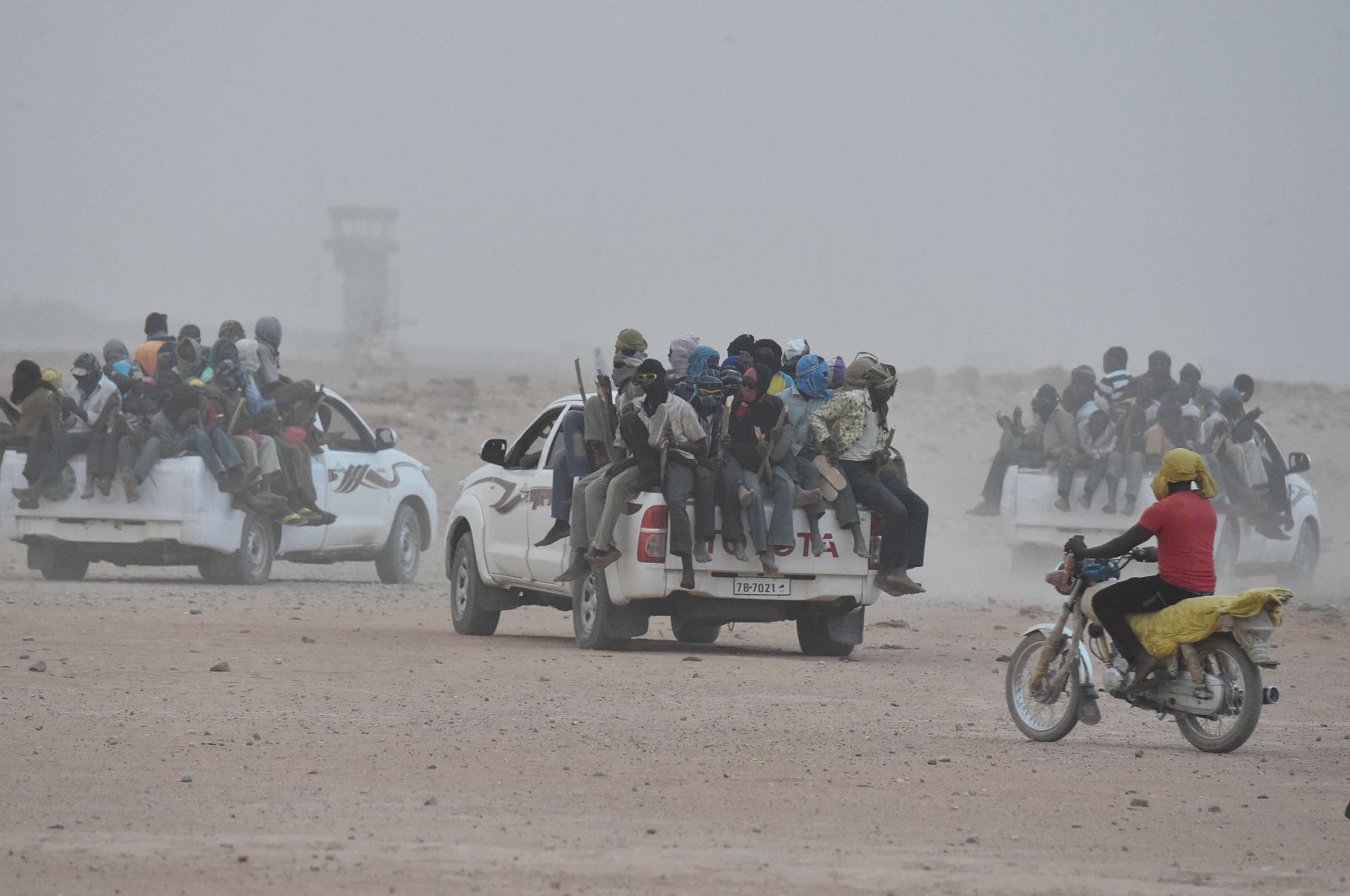 At least 10,000 have fled my ongoing extremist